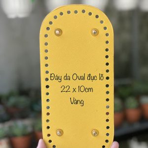 Đáy da 22 x 10cm