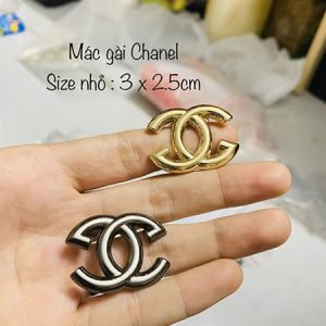 Mác gài Chanel nhỏ ( 3 x 2.5cm)