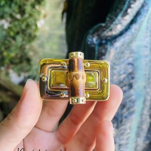 Khóa vặn trúc 4.3 x 2.5cm