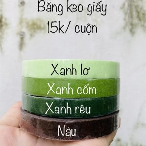 Băng keo giấy quấn cành làm hoa
