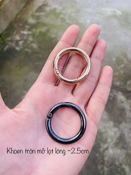 Khoen tron mo 2.5cm
