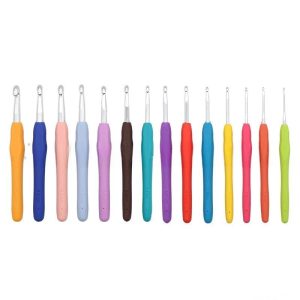 🧶 Kim móc cán su – Êm tay, dẻo dai, full size từ 1mm đến 10mm | Len Sợi Quỳnh Lam - 8mm