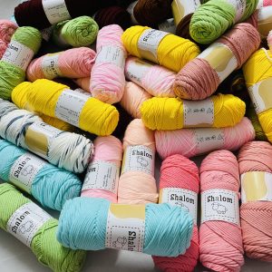 Len milk cotton love, cotton ống Shalom 100gr