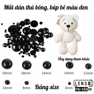 Mắt thú dán đen [SỈ]