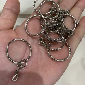 Móc Khóa Gân Kim Loại – Phụ Kiện Làm Móc Khóa Thủ Công Bền, Đẹp, Giá Tốt