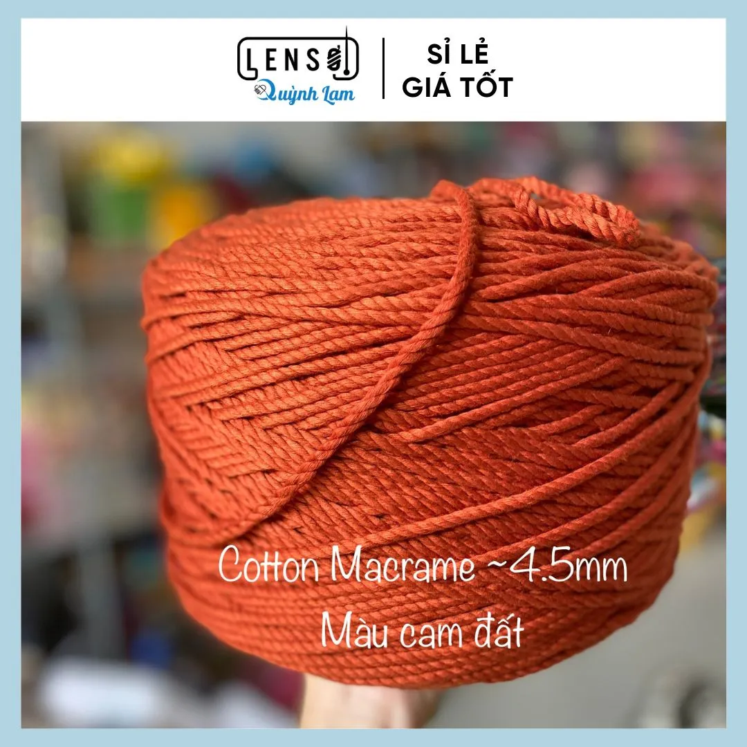 sợi dệt macrame 4.5mm